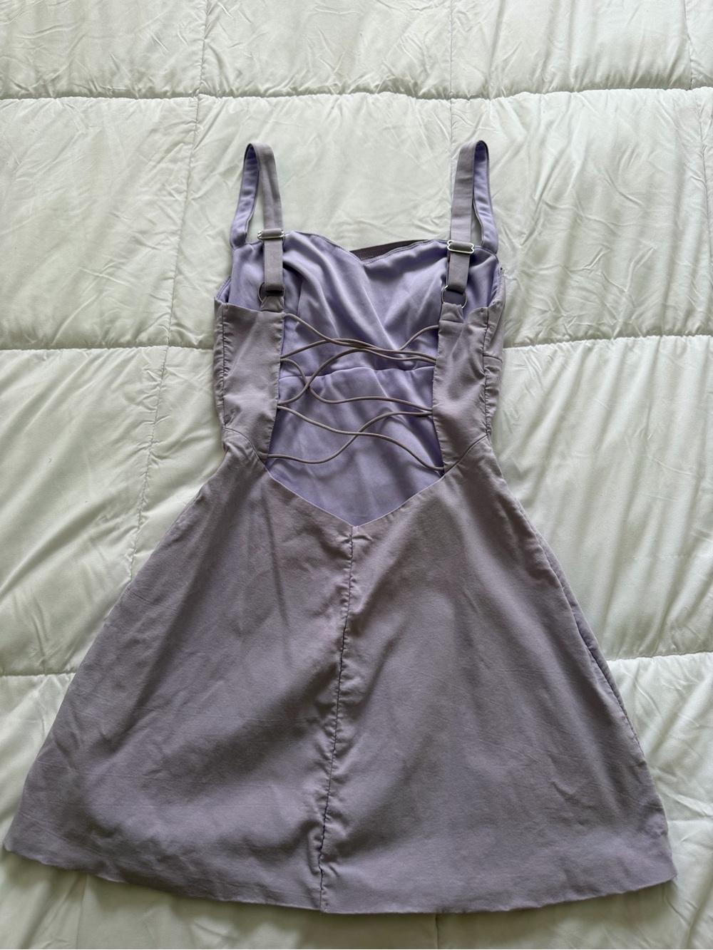 SHEIN Lavender Strappy Mini Dress - Picture 6 of 6